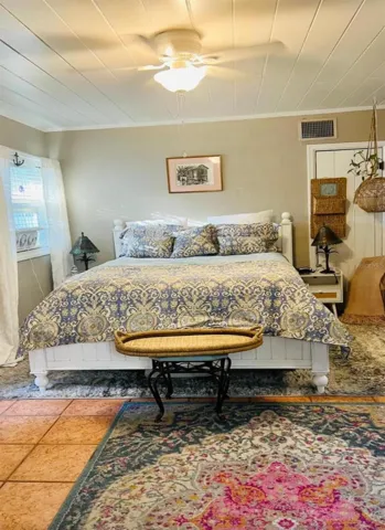 Bedroom 1 of 3/1 larger unit of 1760 Wisconsin | 1761 Siesta Drive, 1760 & 1762 Wisconsin, Sarasota, FL 34239