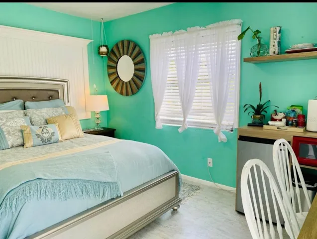 Front entry to front studio unit on 1760 Wisconsin | 1761 Siesta Drive, 1760 & 1762 Wisconsin, Sarasota, FL 34239