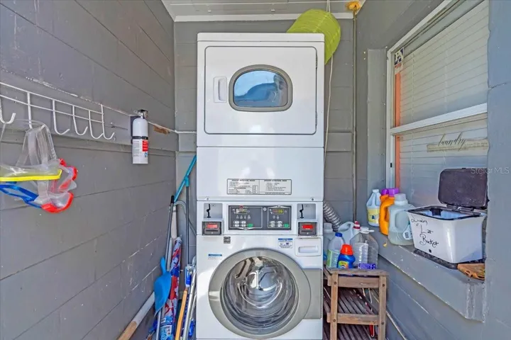shared laundry for 1760 Wisconsin studio units | 1761 Siesta Drive, 1760 & 1762 Wisconsin, Sarasota, FL 34239
