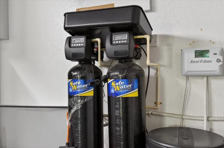 Water filtration system and water softner