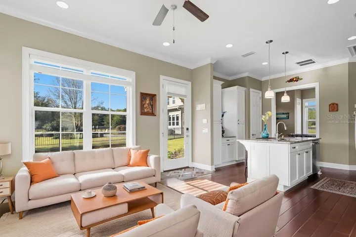 Guest House Living Room (virtually staged)