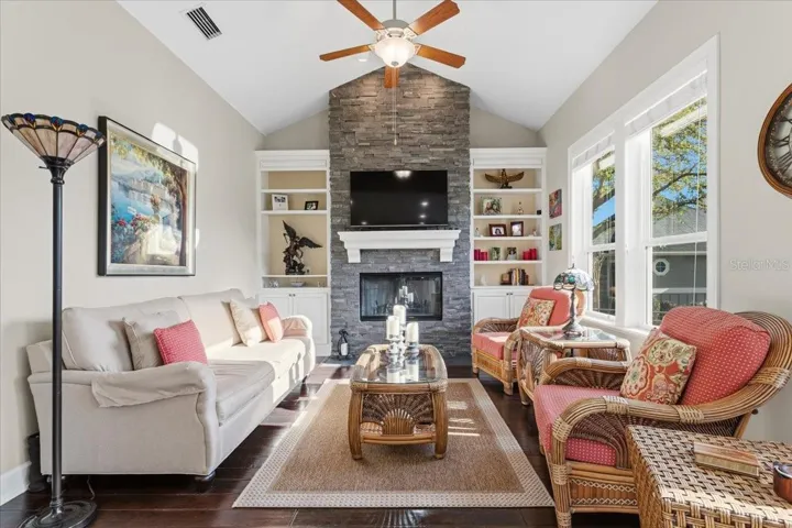 Family Room off kitchen