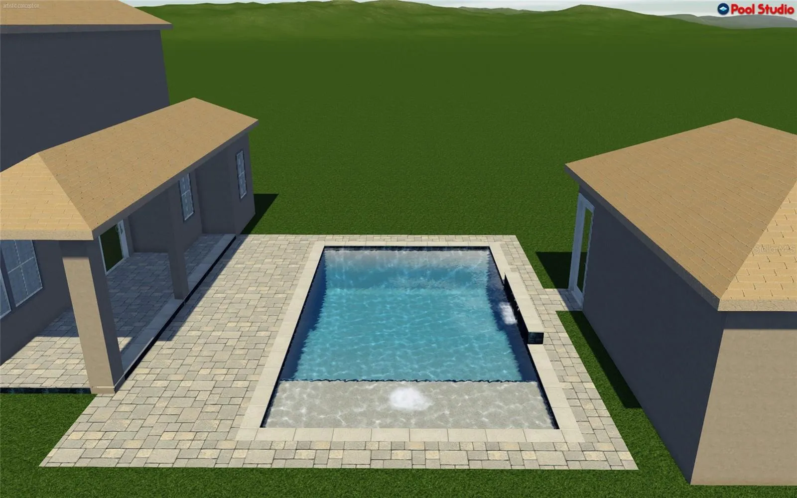 Potential pool rendering 16'X28'