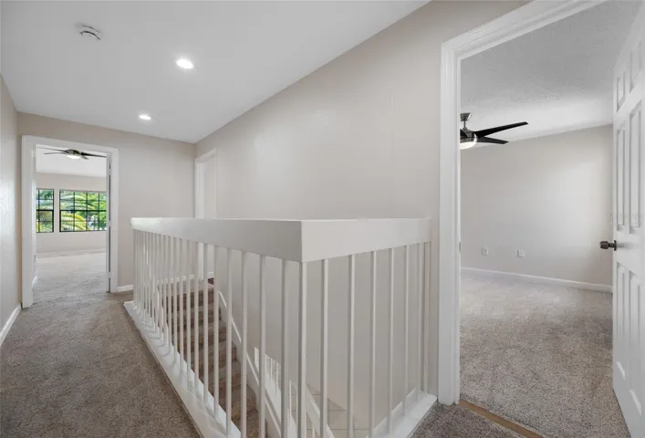 Upstairs landing