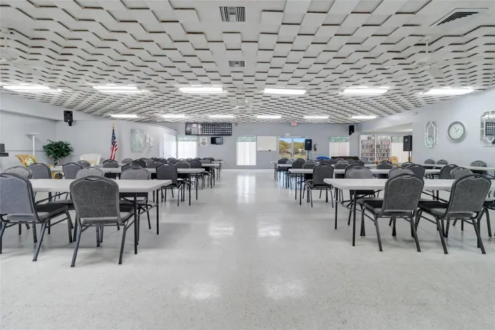 Community Hall and game room