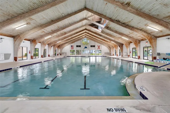 Community Olympic style indoor swimming pool