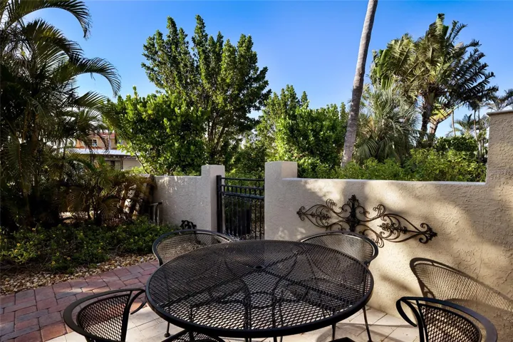 Patio on side of Home outside Bedroom