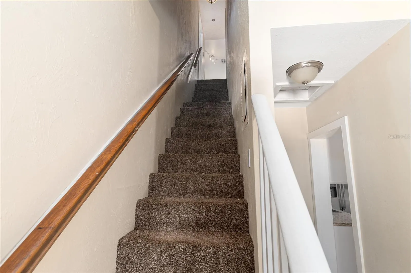 Stairs to second floor.