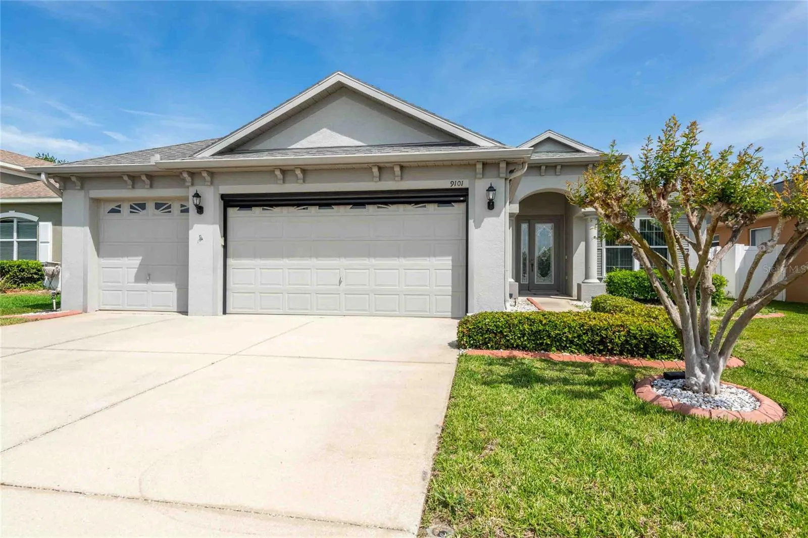 Must see 3 bedroom, 2 bath home with an office and oversized lanai in a gated community.
