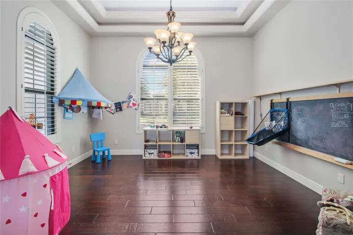 Flex room play room office  sitting/living room etc.