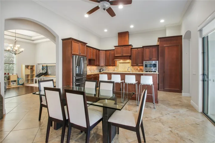 Dining room area