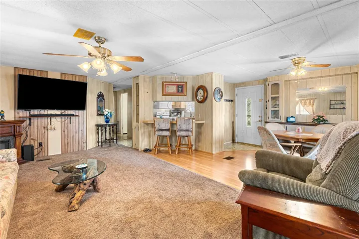 Open concept home.