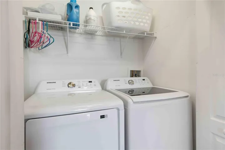 Laundry closet