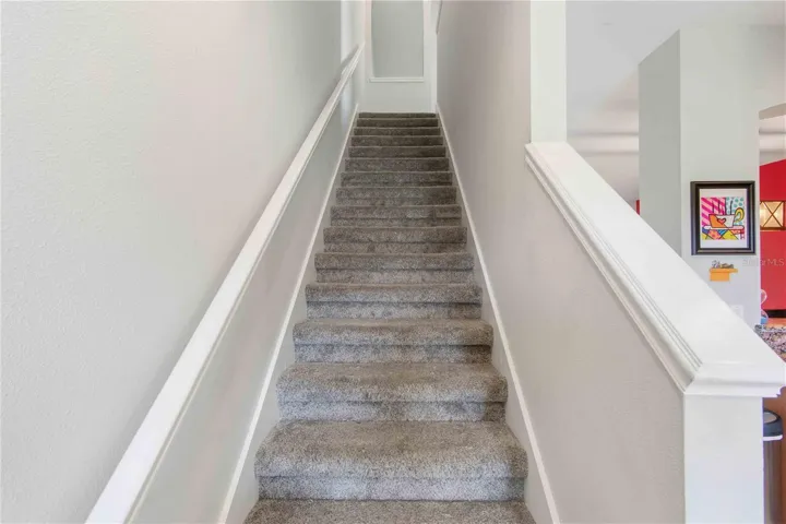 Stairwell to second floor