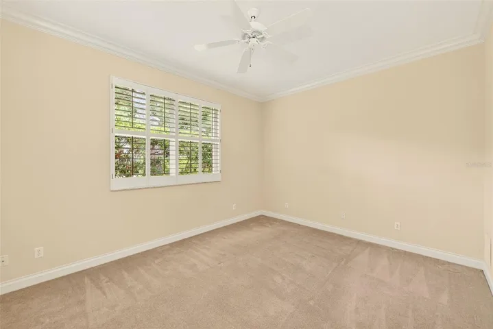 Bedroom 2 with bathroom next to it.  This area can be closed off with a pocket door.