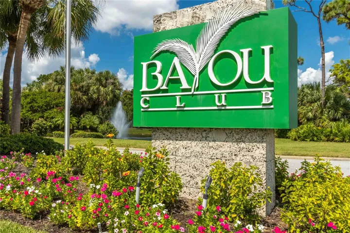 Bayou Club Estates Grand Entrance.