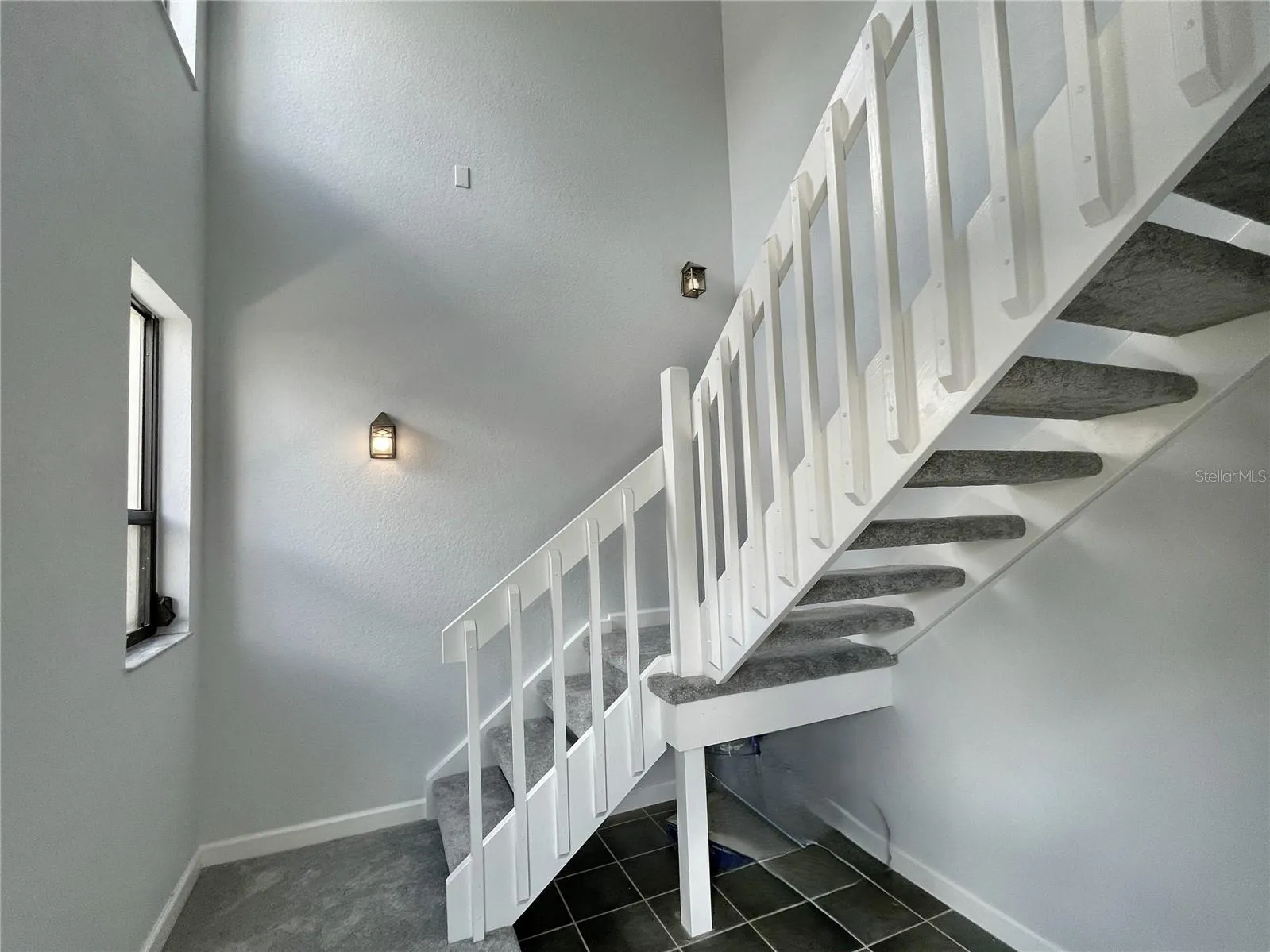 Foyer has storage on the first floor