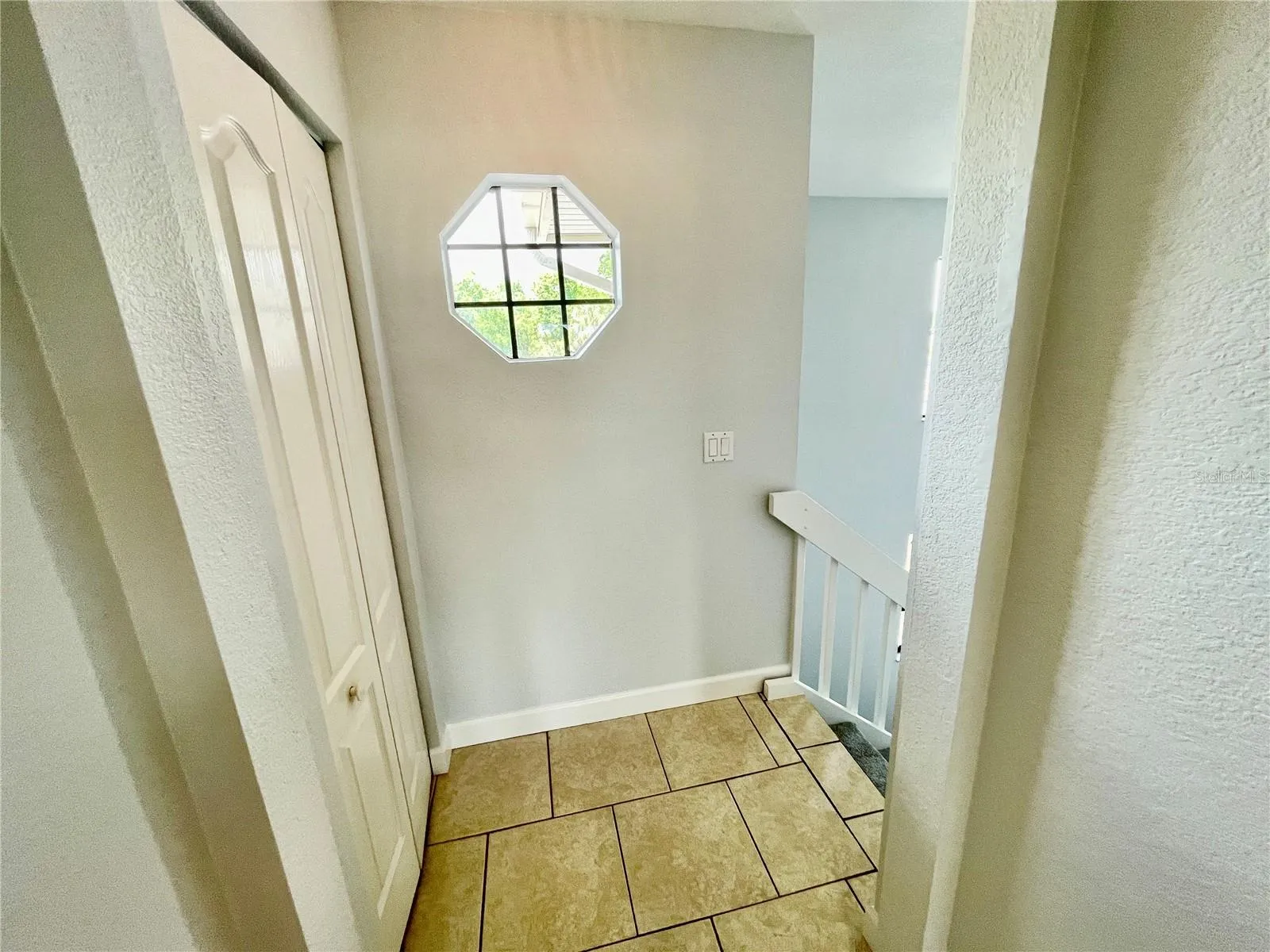 2nd floor landing has closet