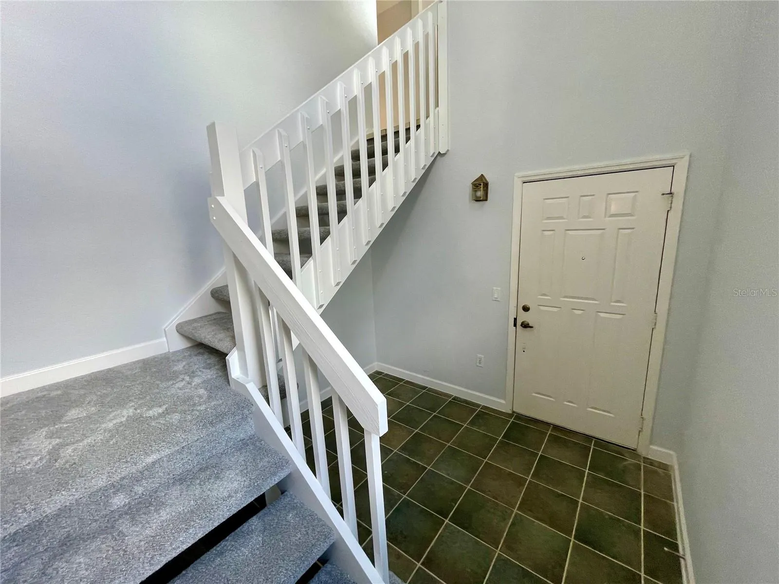 Foyer looking toward front door