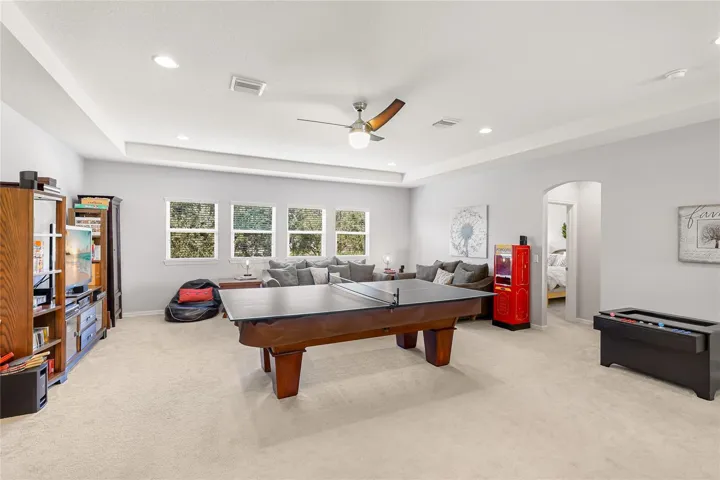 Upstairs game room/loft
