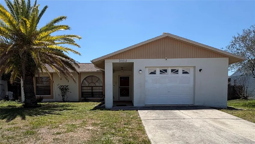 Front view of house