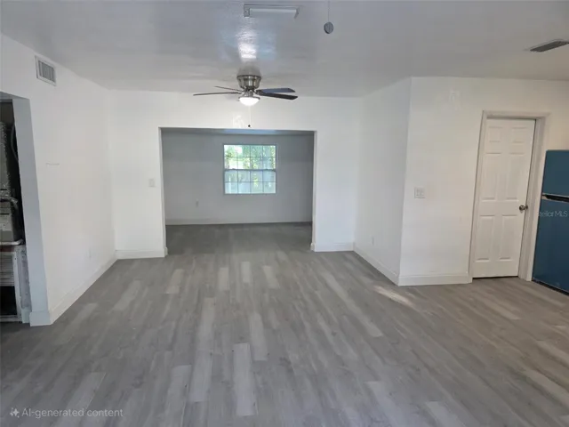 DIning Area and adjacent Family Room