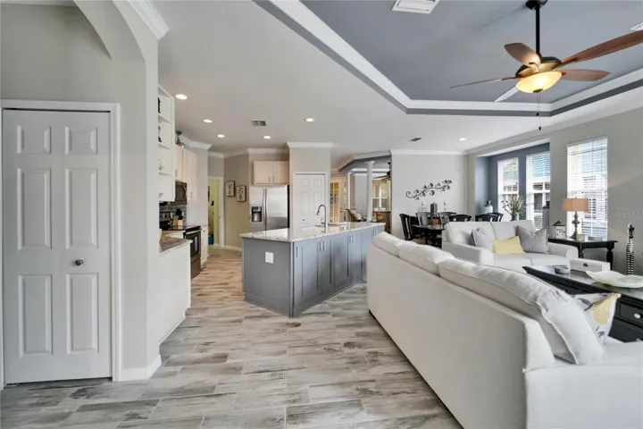 Family Room & Kitchen