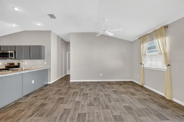 Kitchen and Living Room