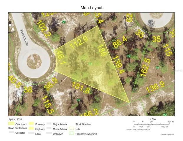 oversized building lot .32 acre