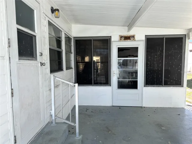 Storage, Carport area