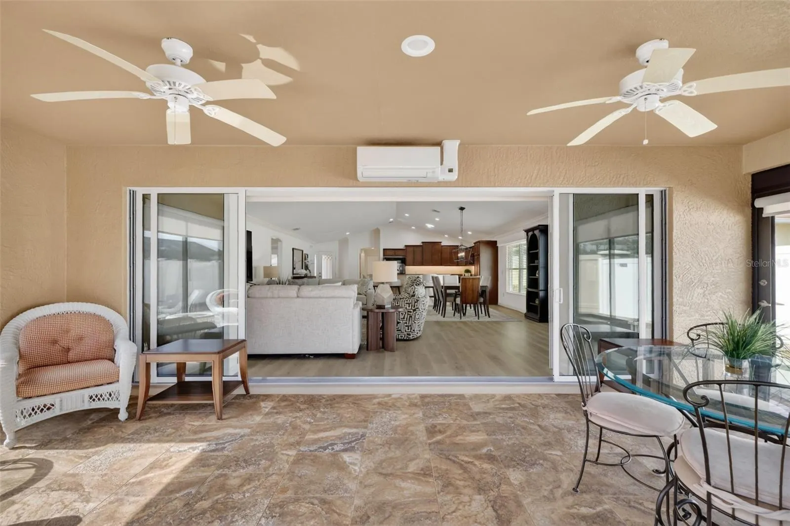 Enclosed Lanai with Mini-Split