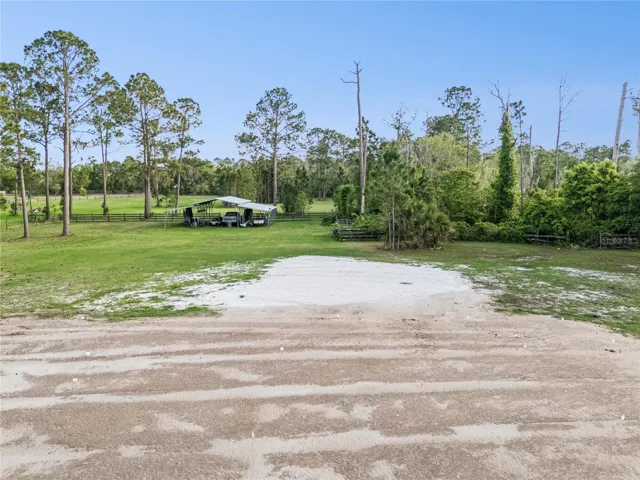 View of property from the house pad.
