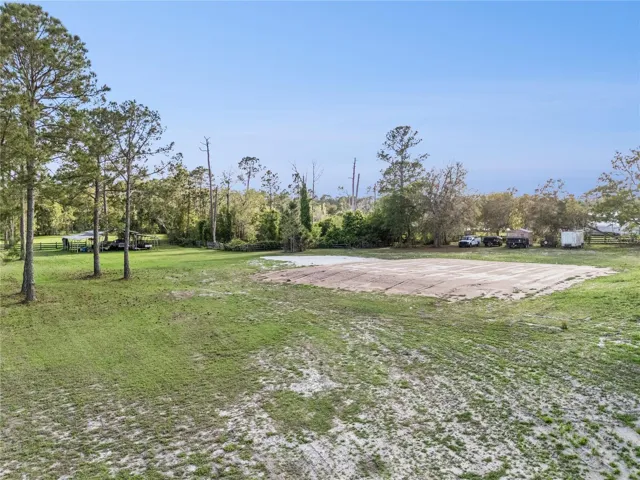 Front of property from drive.