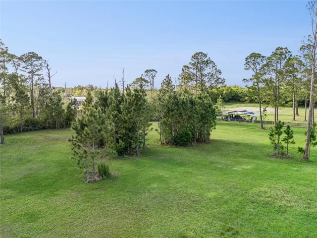 View from rear of acreage towards home pad.