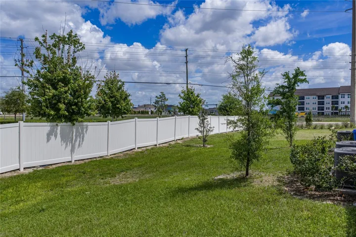 Large Back Yard Space and Open Green Area