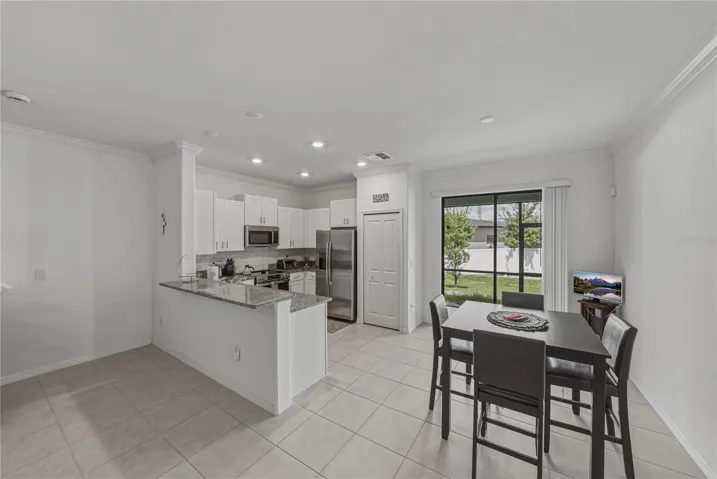 Kitchen and Dining Area