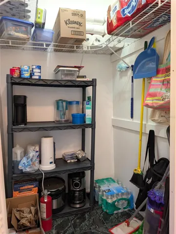 Storage Closet in Hallway