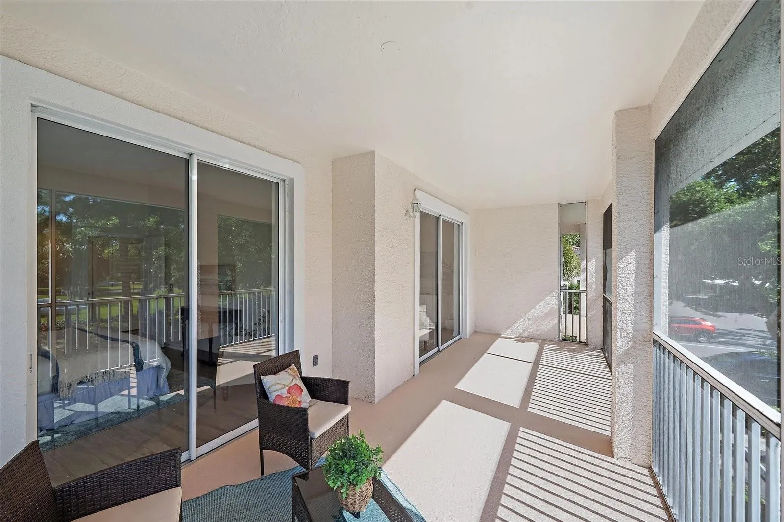 Screened oversized lanai