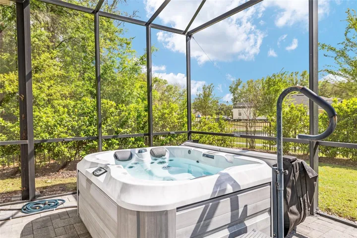 Hot Tub is included
