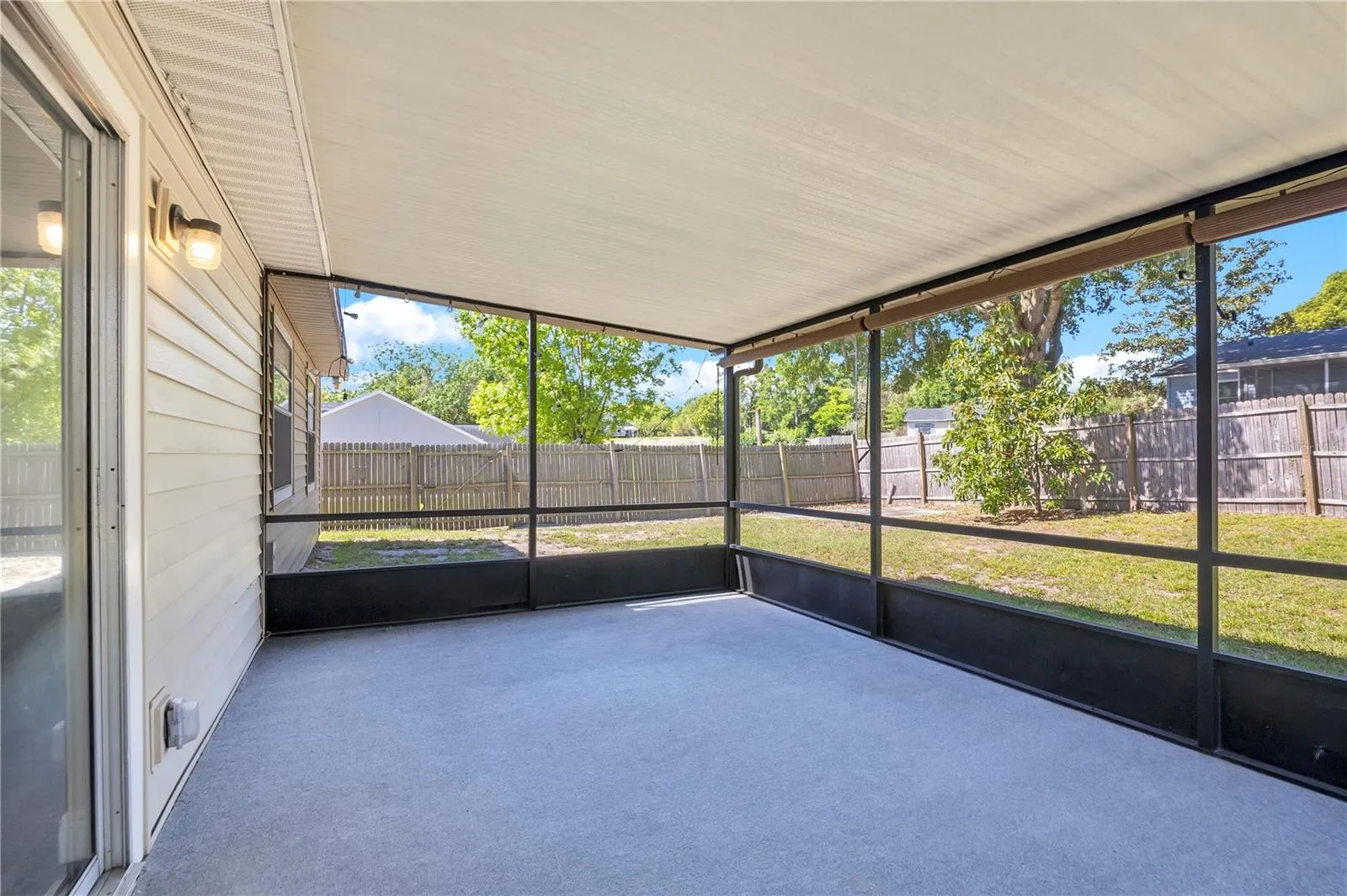 Screened Back Patio