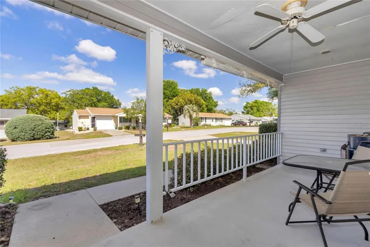 FRONT PORCH VIEW OF NEIGHBORHOOD
