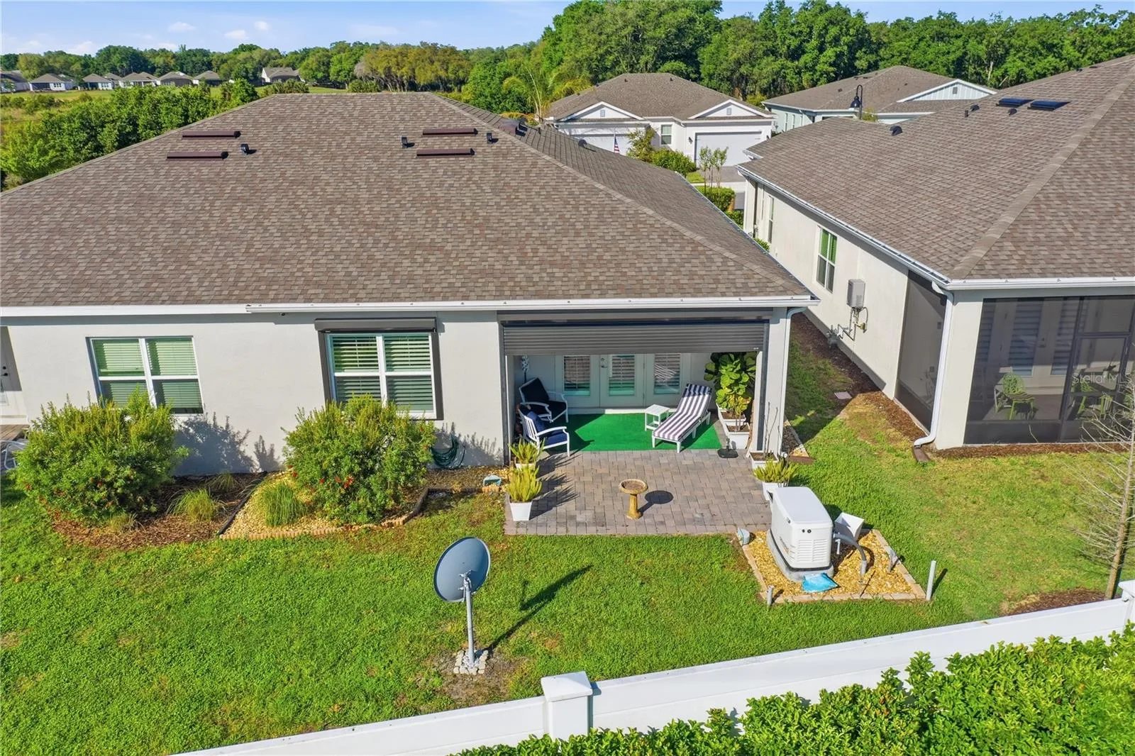 Extended Paved patio