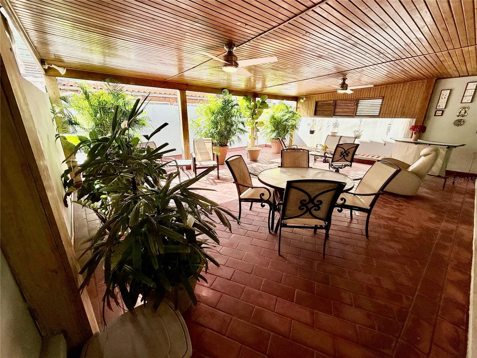 exterior covered terrace