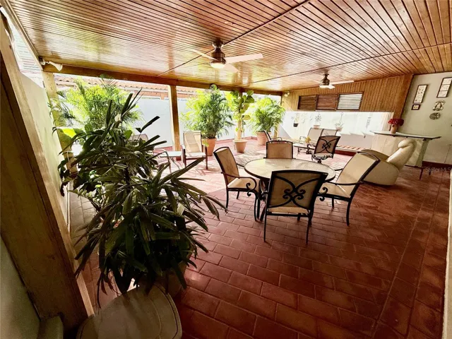 exterior covered terrace