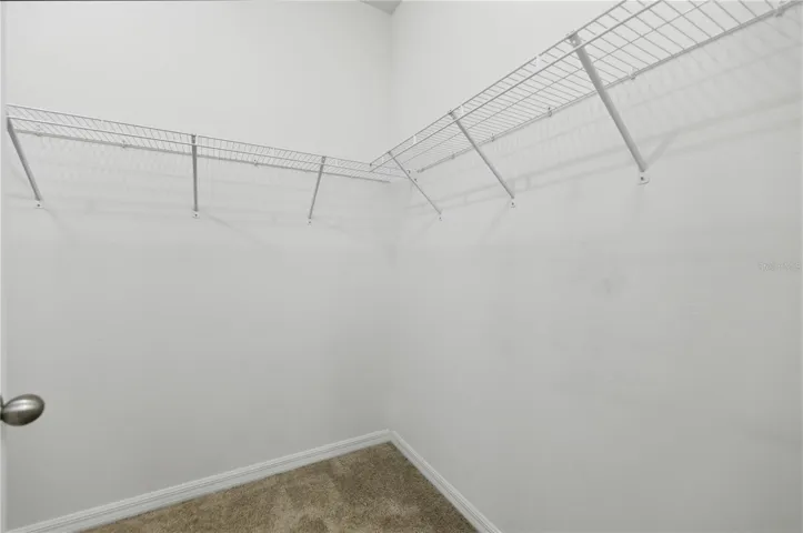 Primary walk in closet