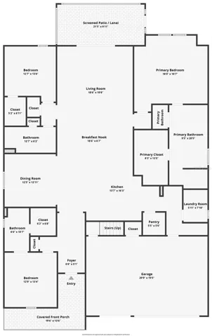 Ground level floor plan