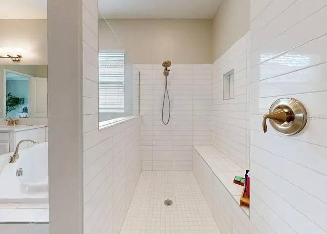 Primary Bathroom Walk-In Shower