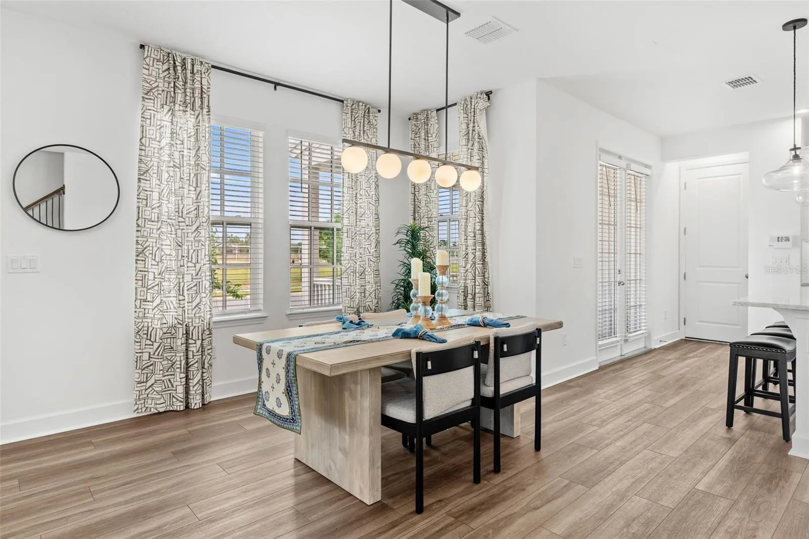 Dining Area Open Floor plan
