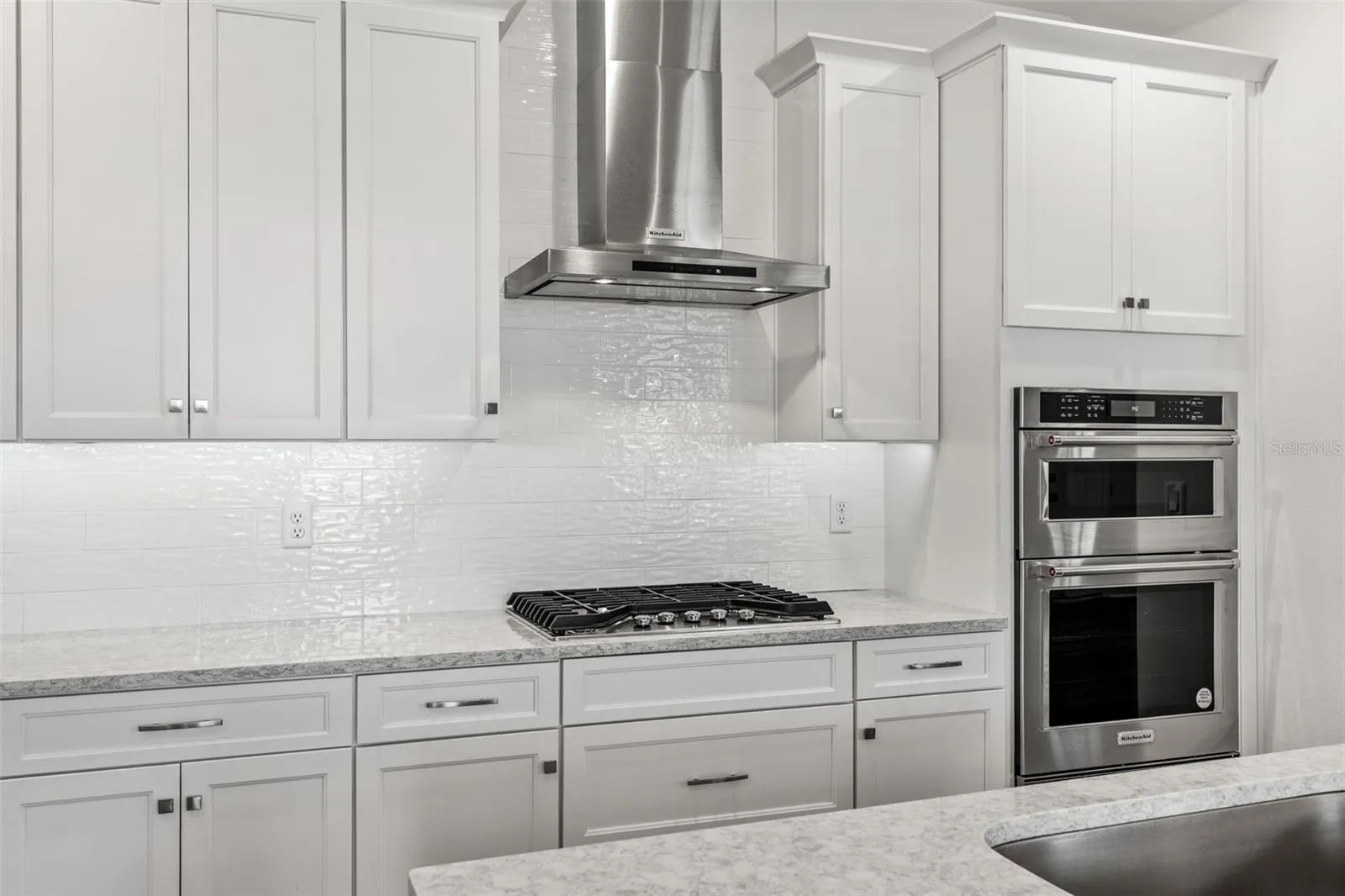 View of Kitchen Aid Appliances