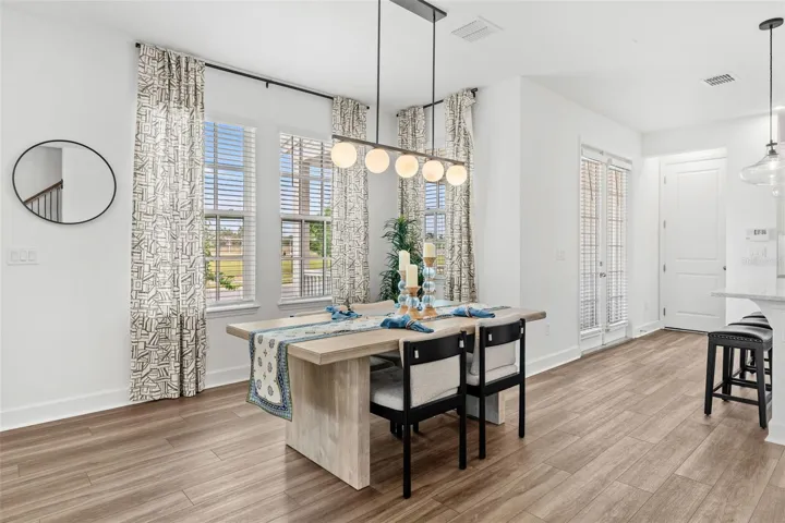 Dining Area Open Floor plan